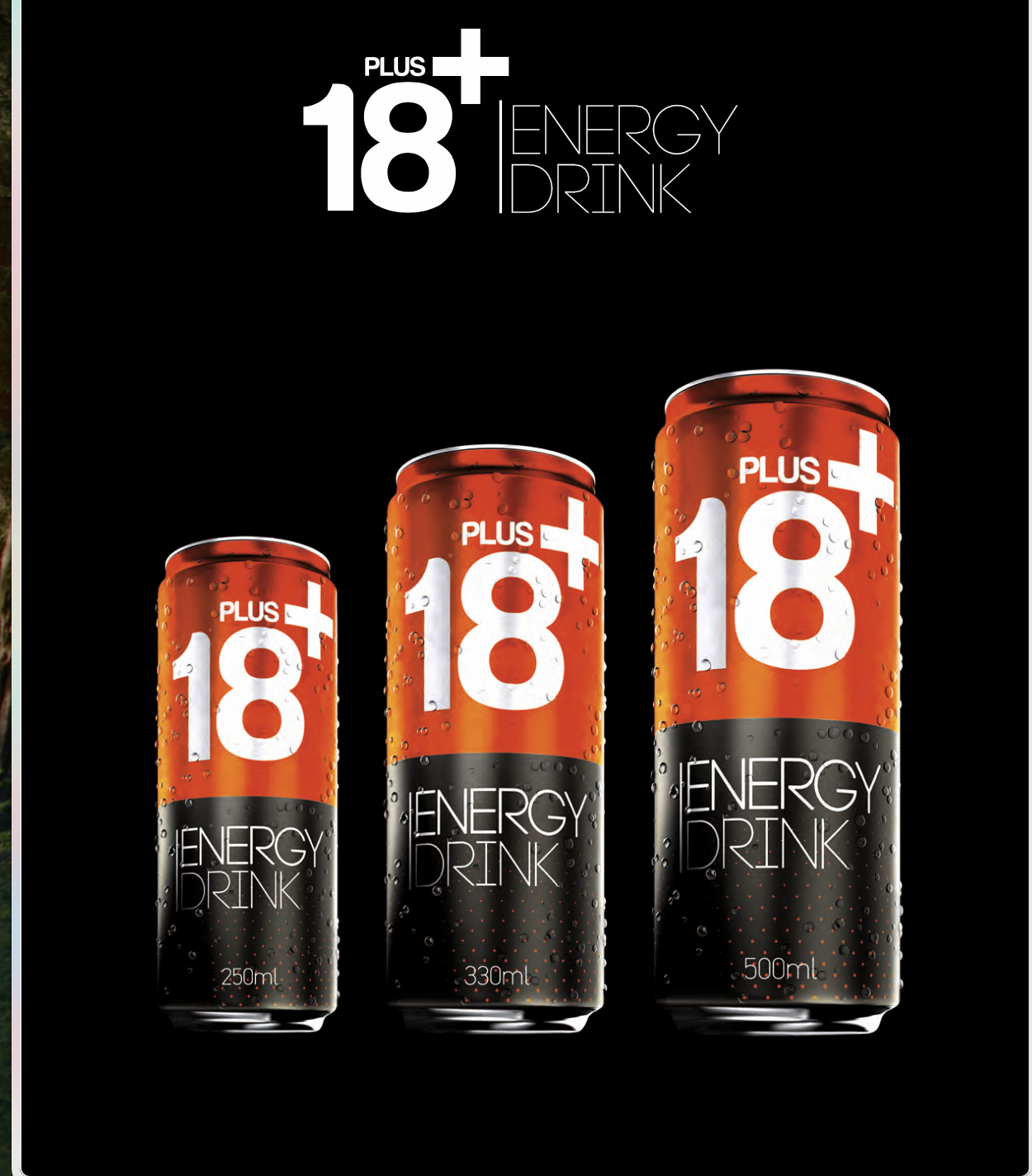 18+ Energy Drink