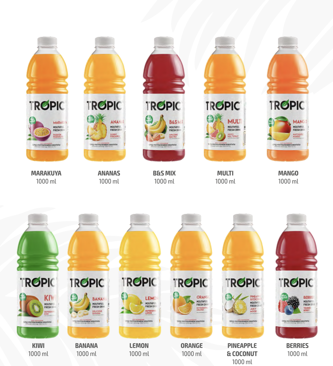 Tropic Fresh Drinks 1L